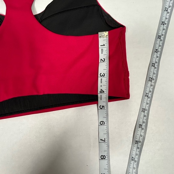 2 for$15 REI Red and Black Racerback Sports Bra - Picture 9 of 10